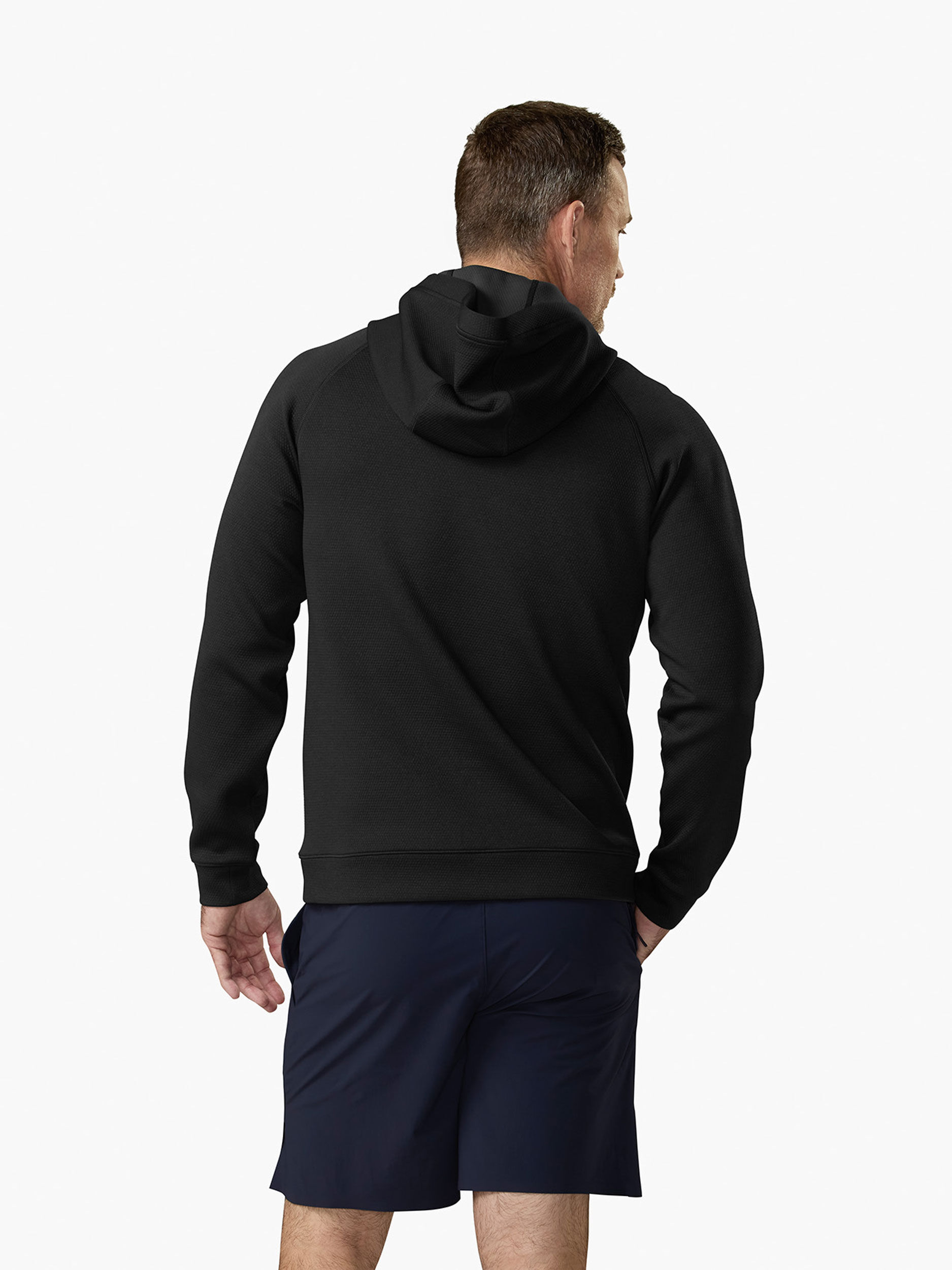 Training Waffle Tech Hoodie | Sun Day Red Training Waffle Tech Hoodie | Sun Day Red