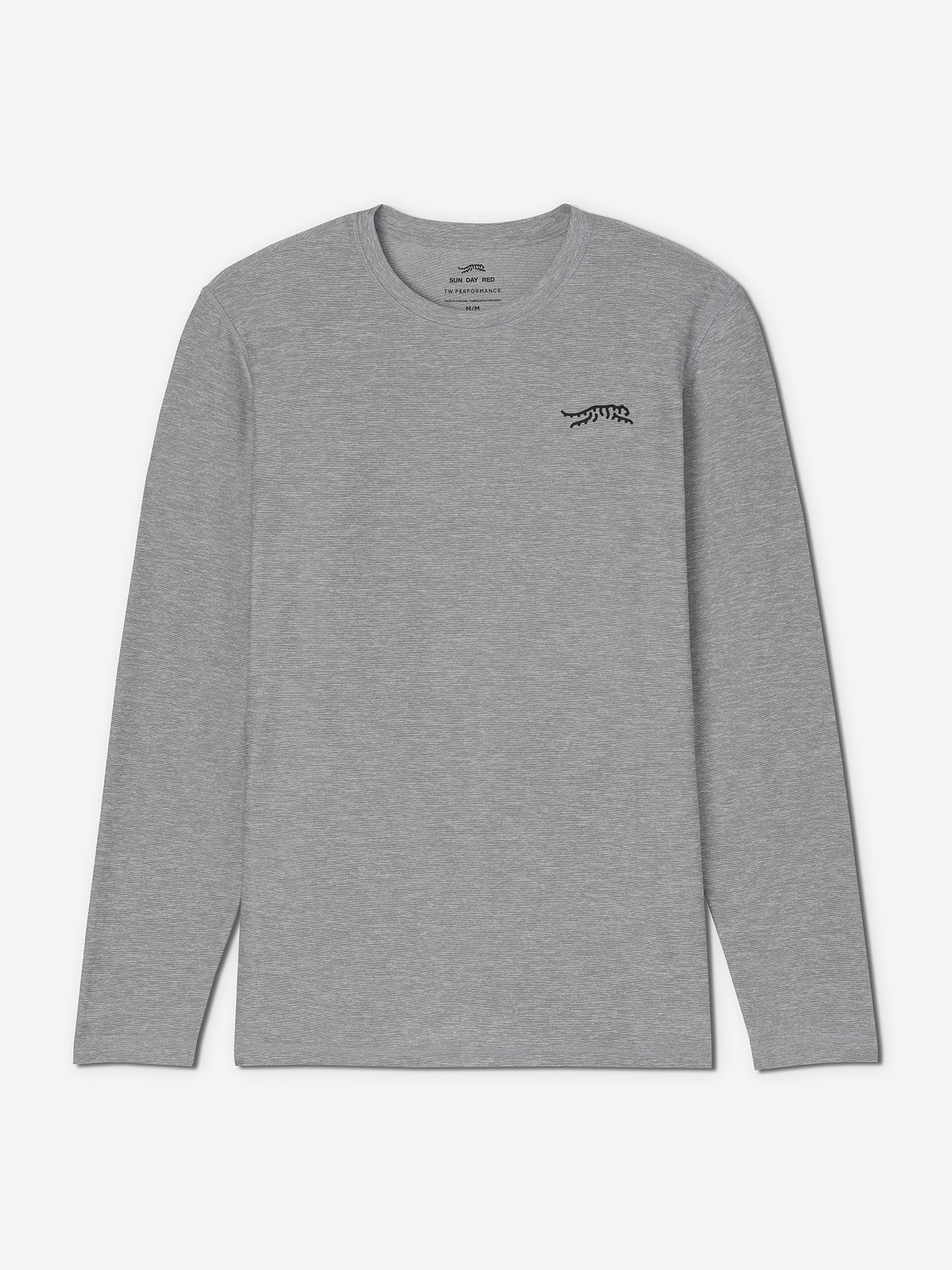Performance Long Sleeve Tech Tee | Sun Day Red