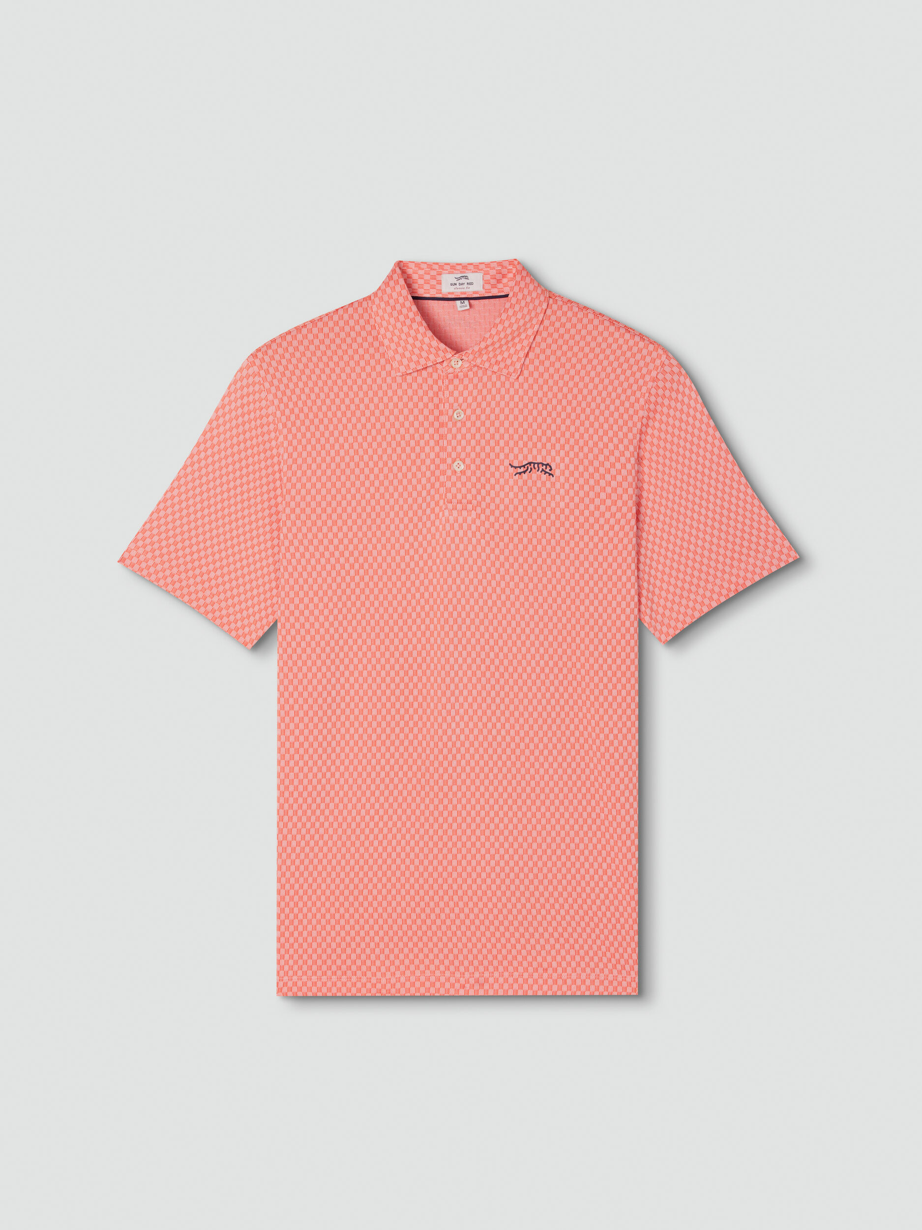Stripe Polo II | Sun Day Red