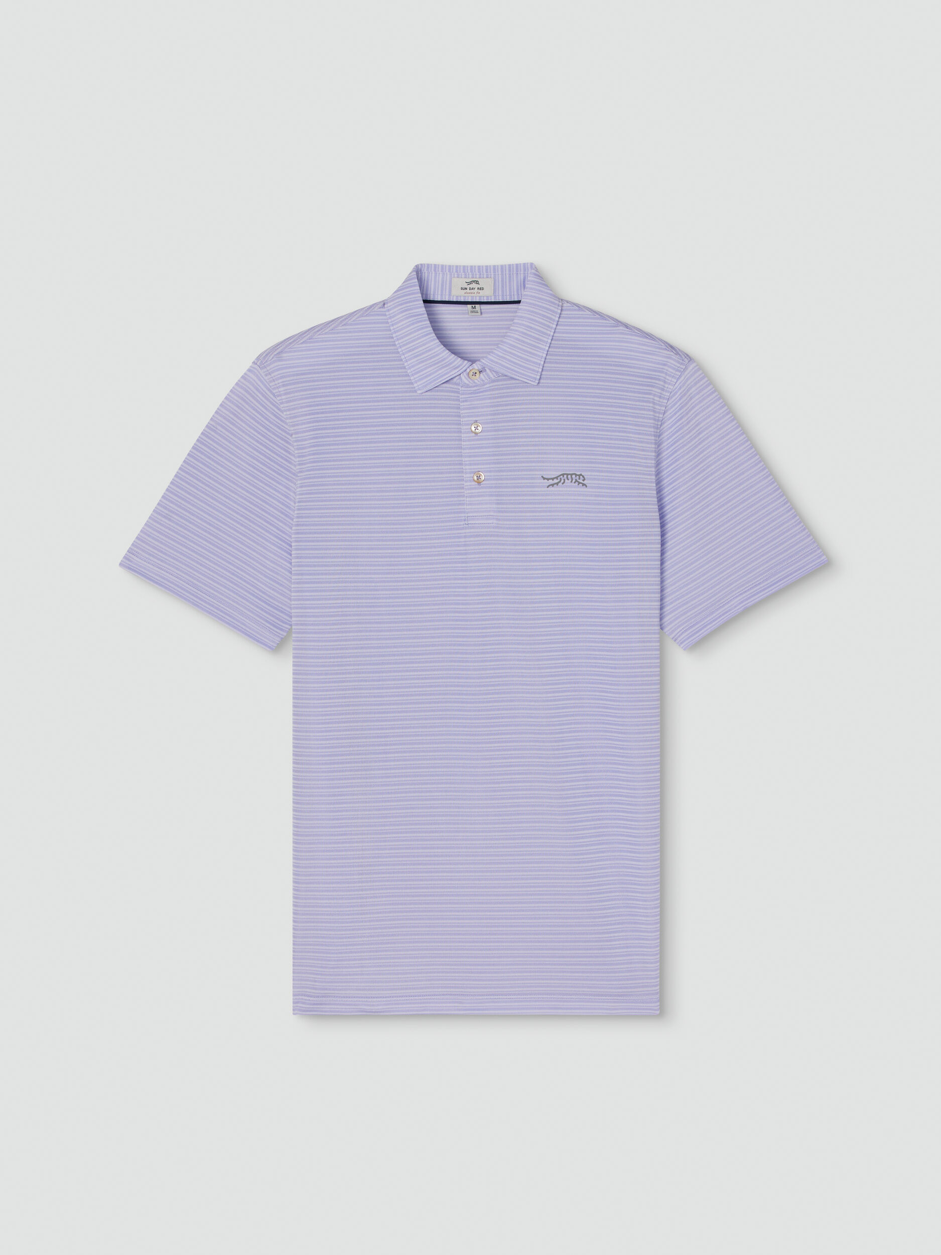 Stripe Polo II | Sun Day Red